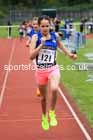 Girls Under-13s 800 metres, 2023 North Eastern Track and Field Champs., Middlesbrough Sports Village, Middlesbrough. Photo: David T. Hewitson/Sports for All Pics